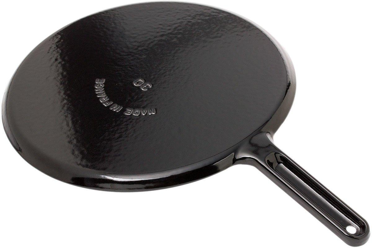 Staub pancake/crepe pan 30 cm, black Advantageously shopping at Knivesandtools.dk