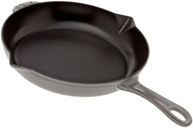 Staub - Cast Iron Frying Pan, Black