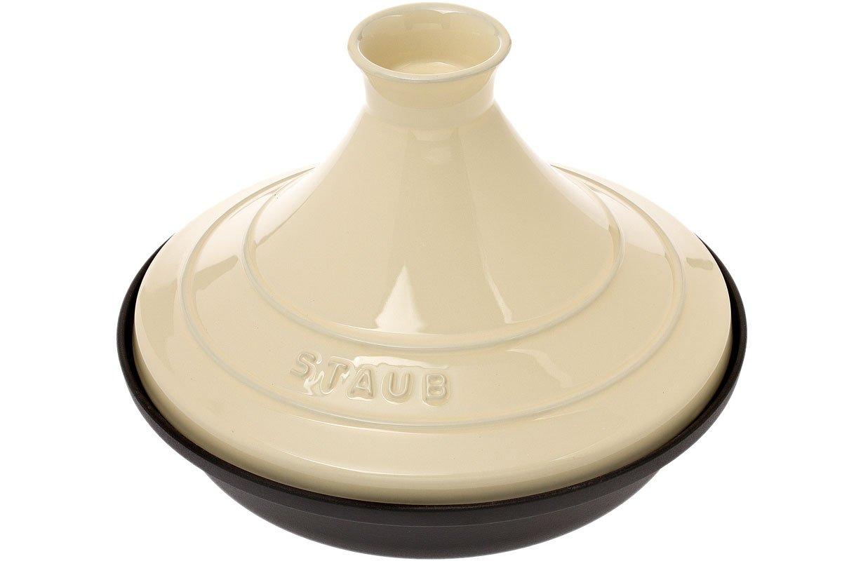 Staub tagine 28 cm white Advantageously shopping at