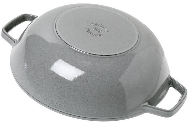 Staub Wok - Glass Lid - Black