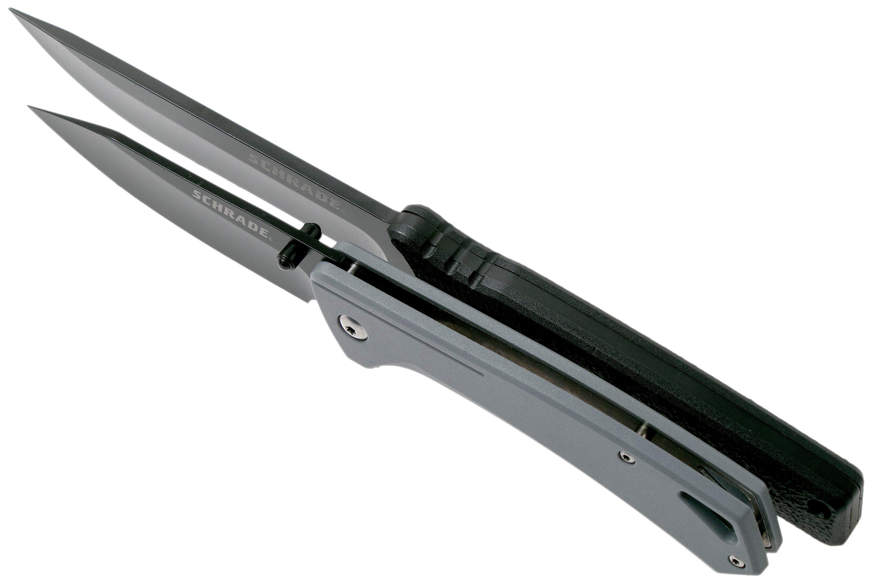 Schrade Fixed Blade & Folder Combo 1132986 set Advantageously