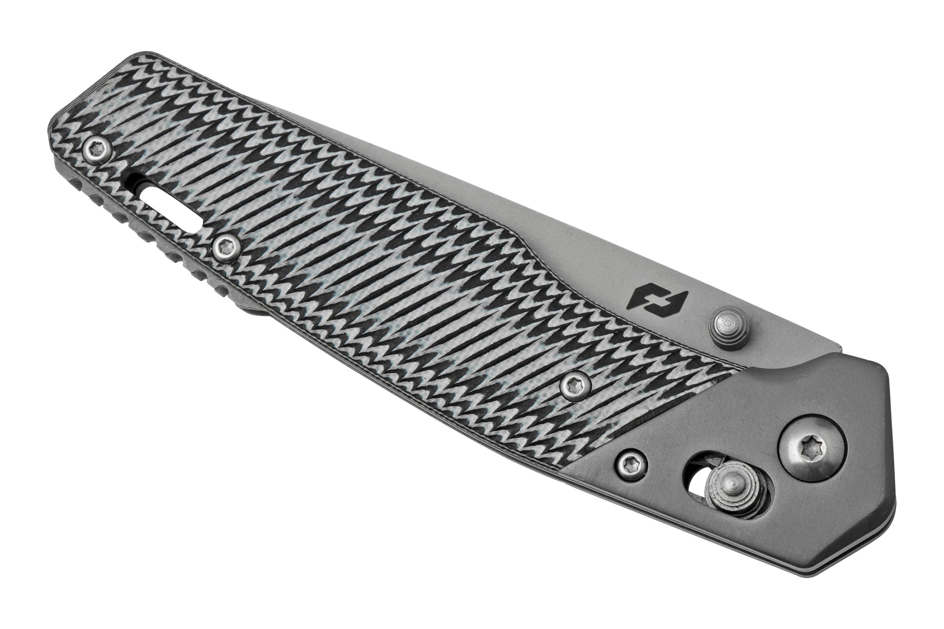 Schrade Truix 1136250 black and white G10, pocket knife