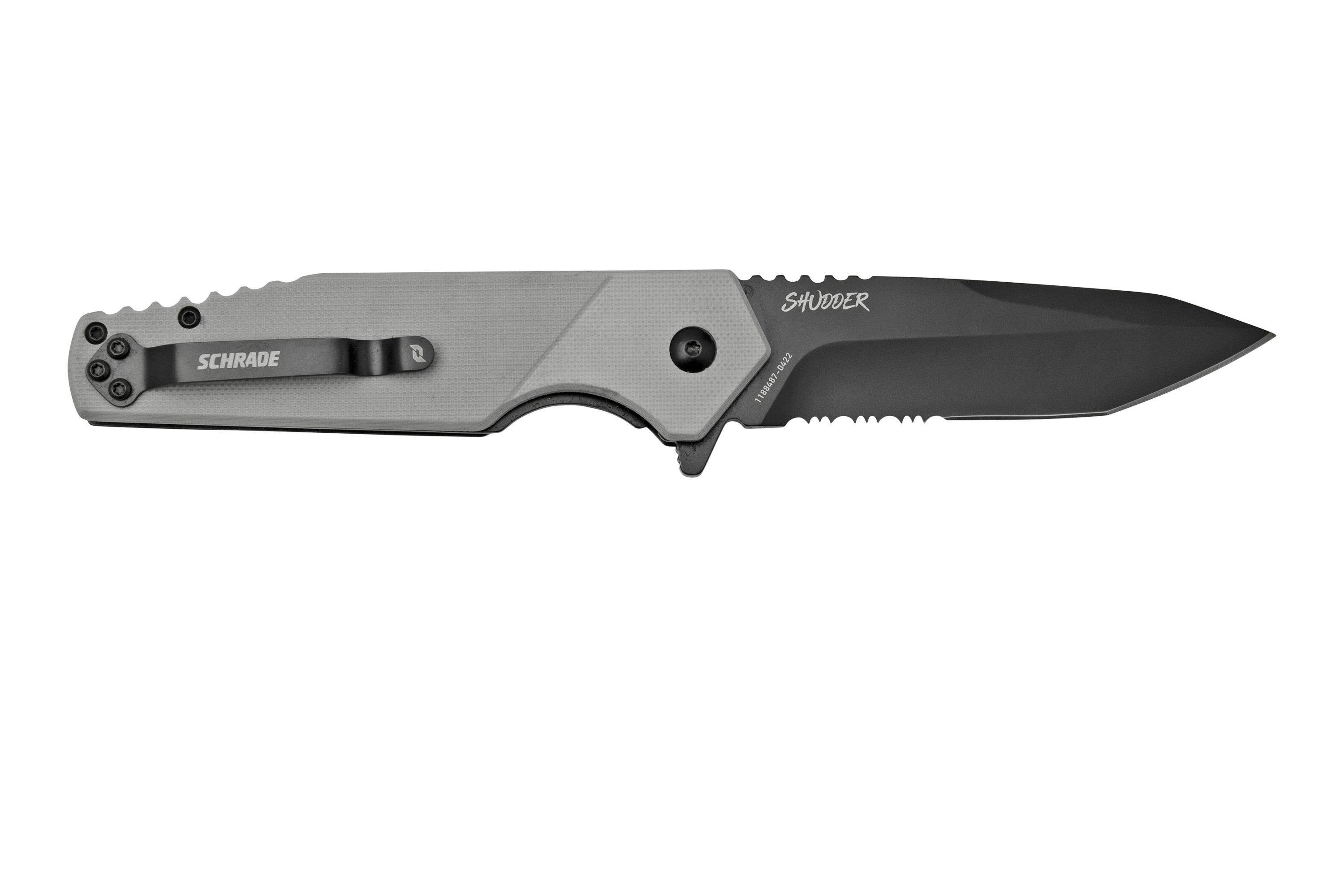 Schrade Shudder 1159289 Wei G10 Taschenmesser G nstiger Shoppen Bei