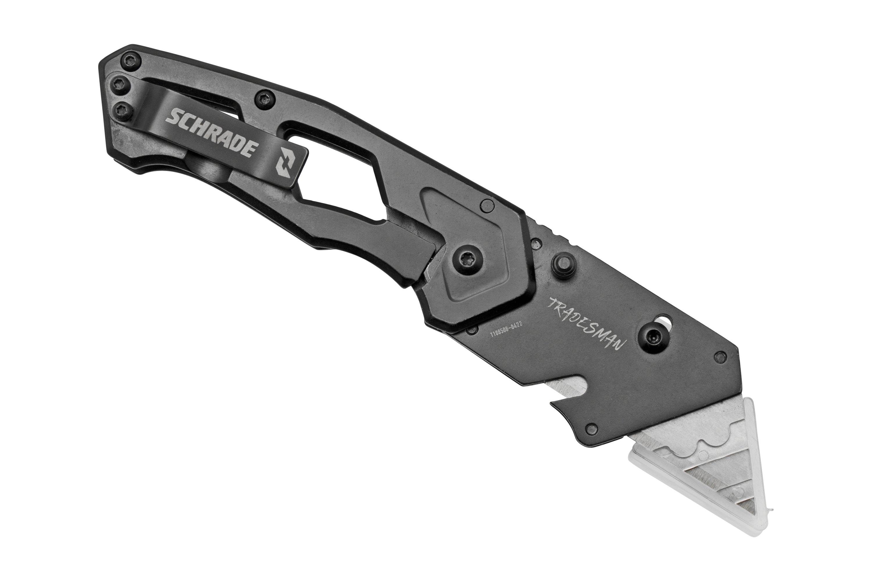 Schrade Tradesman 1159300 acciaio inox nero, coltello da tasca Fare acquisti vantaggiosamente