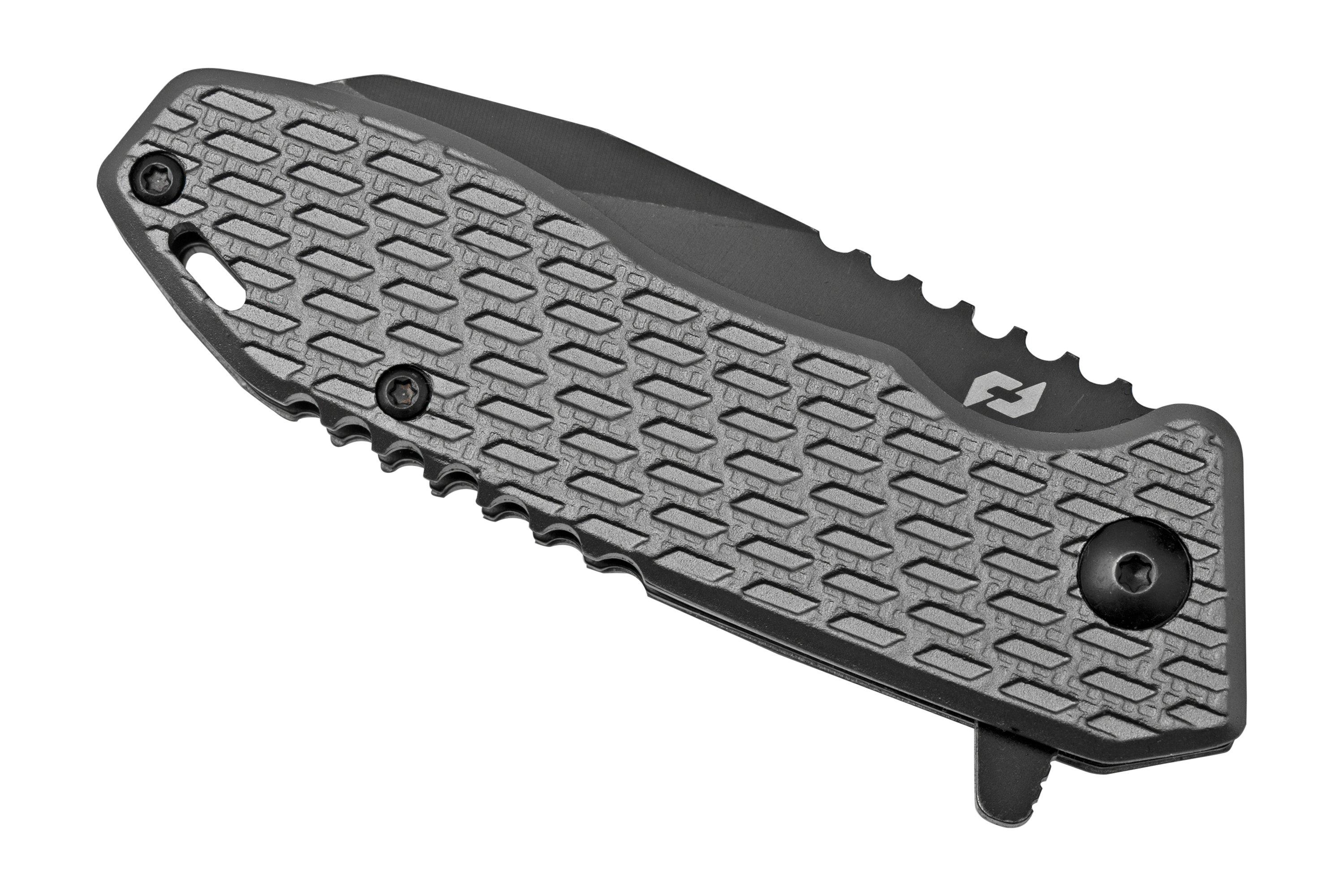 Schrade Tenacity 1159313, grey aluminium, pocket knife