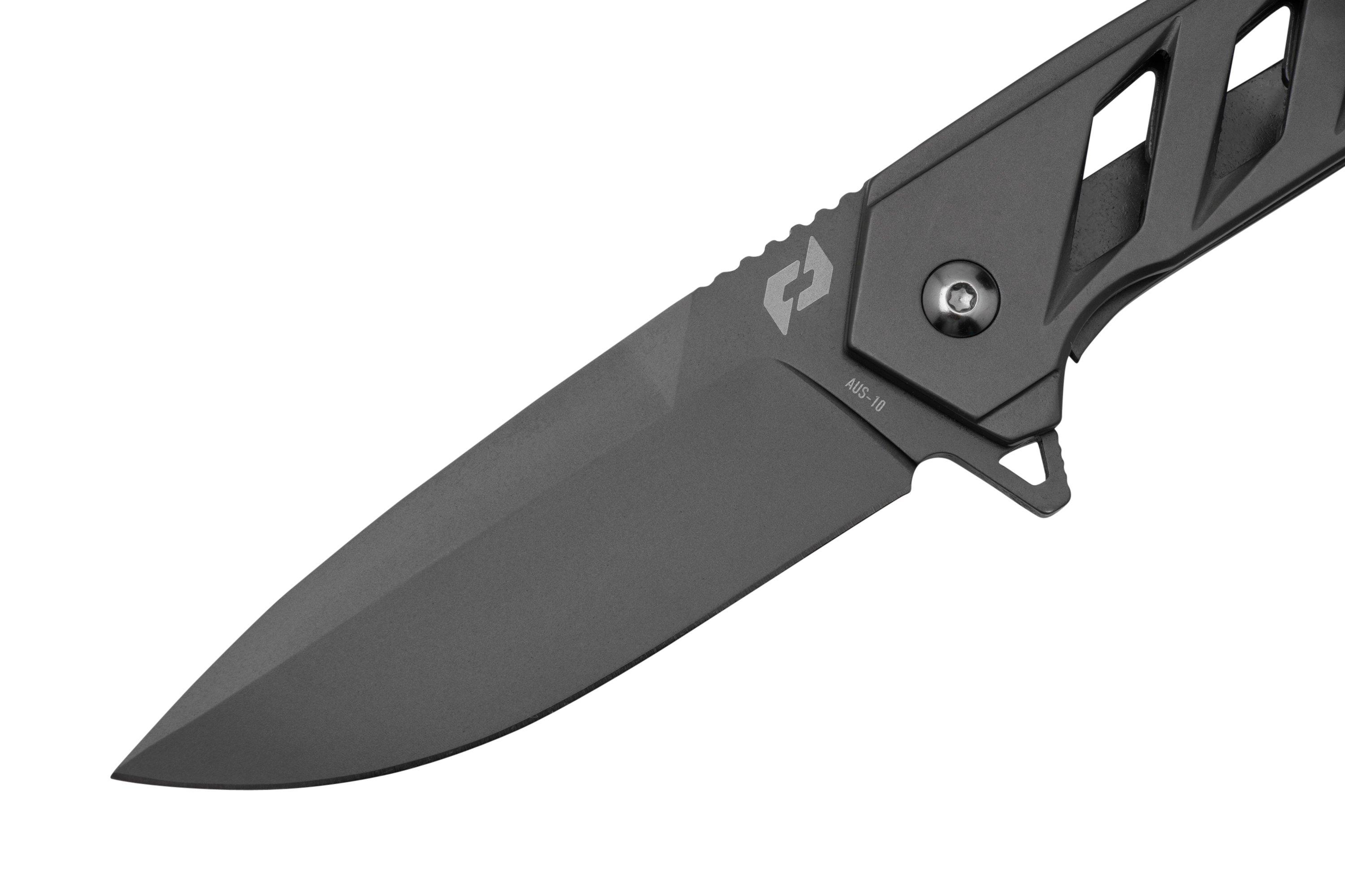Schrade Exertion Drop Point Knife 1159309, Coltello Fisso Nero | Fare