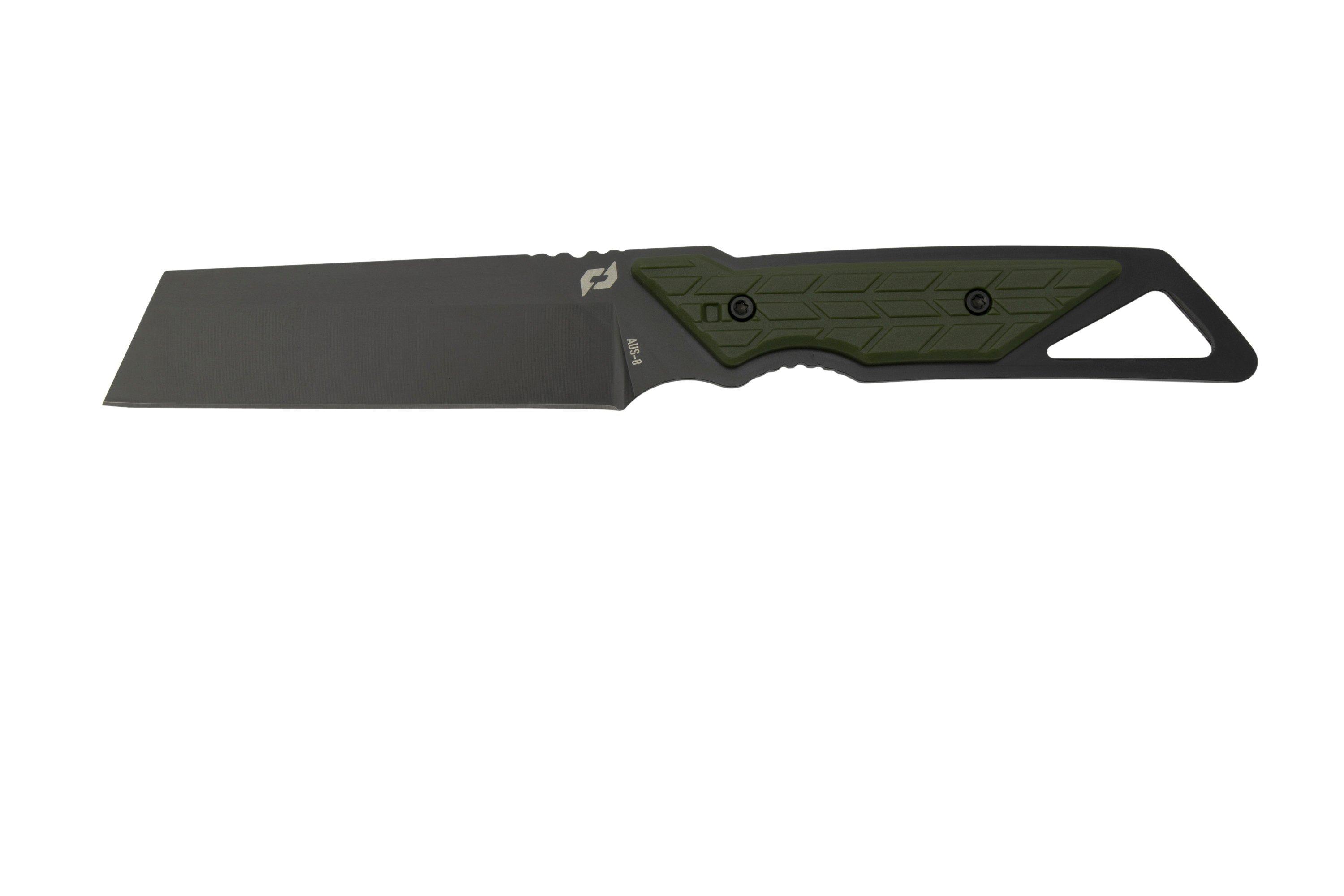 Schrade Outback Cleaver Fixed Blade 1182498, black, fixed knife