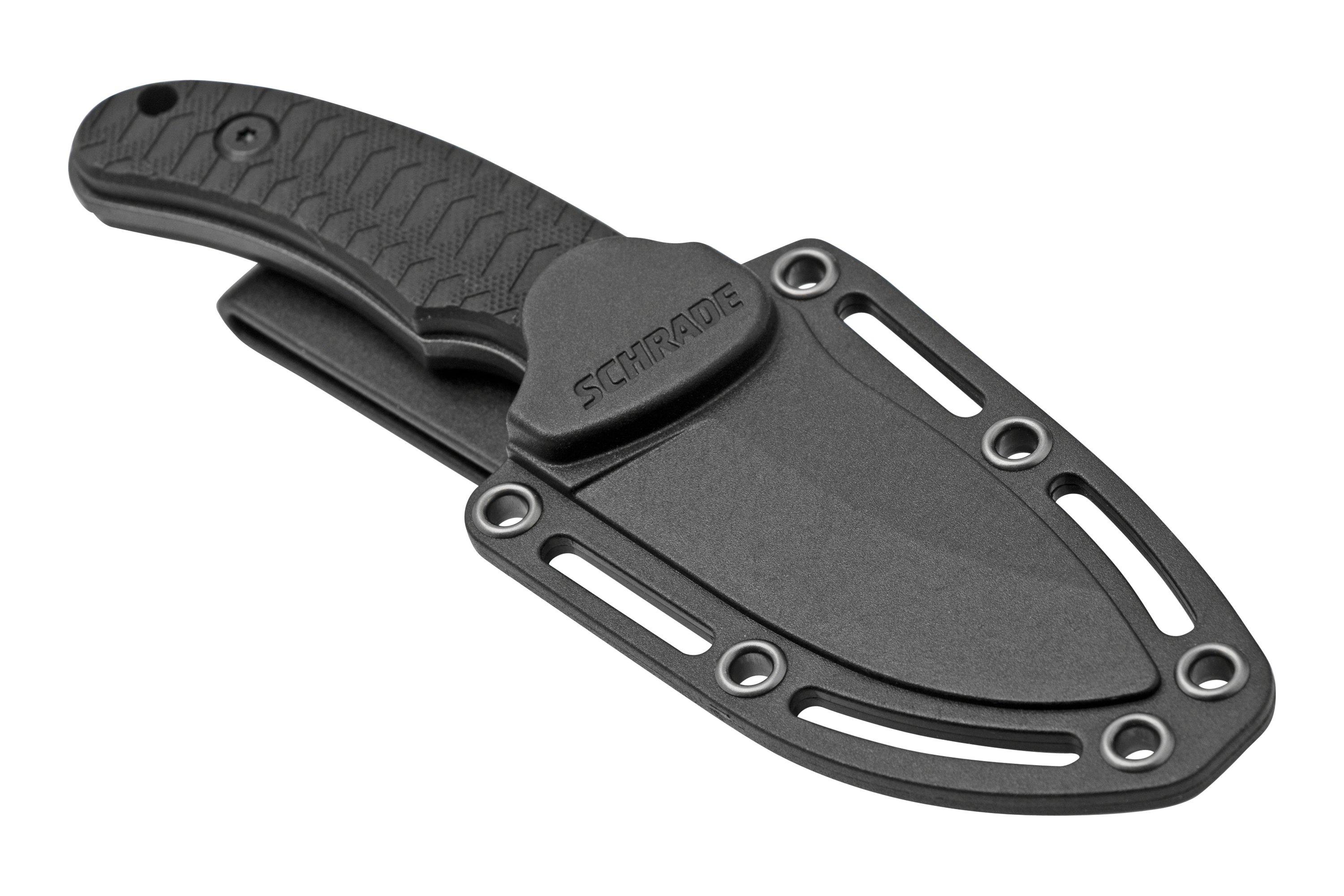 Schrade Wolverine Mini 1182519, zwart, vaststaand mes Voordelig kopen