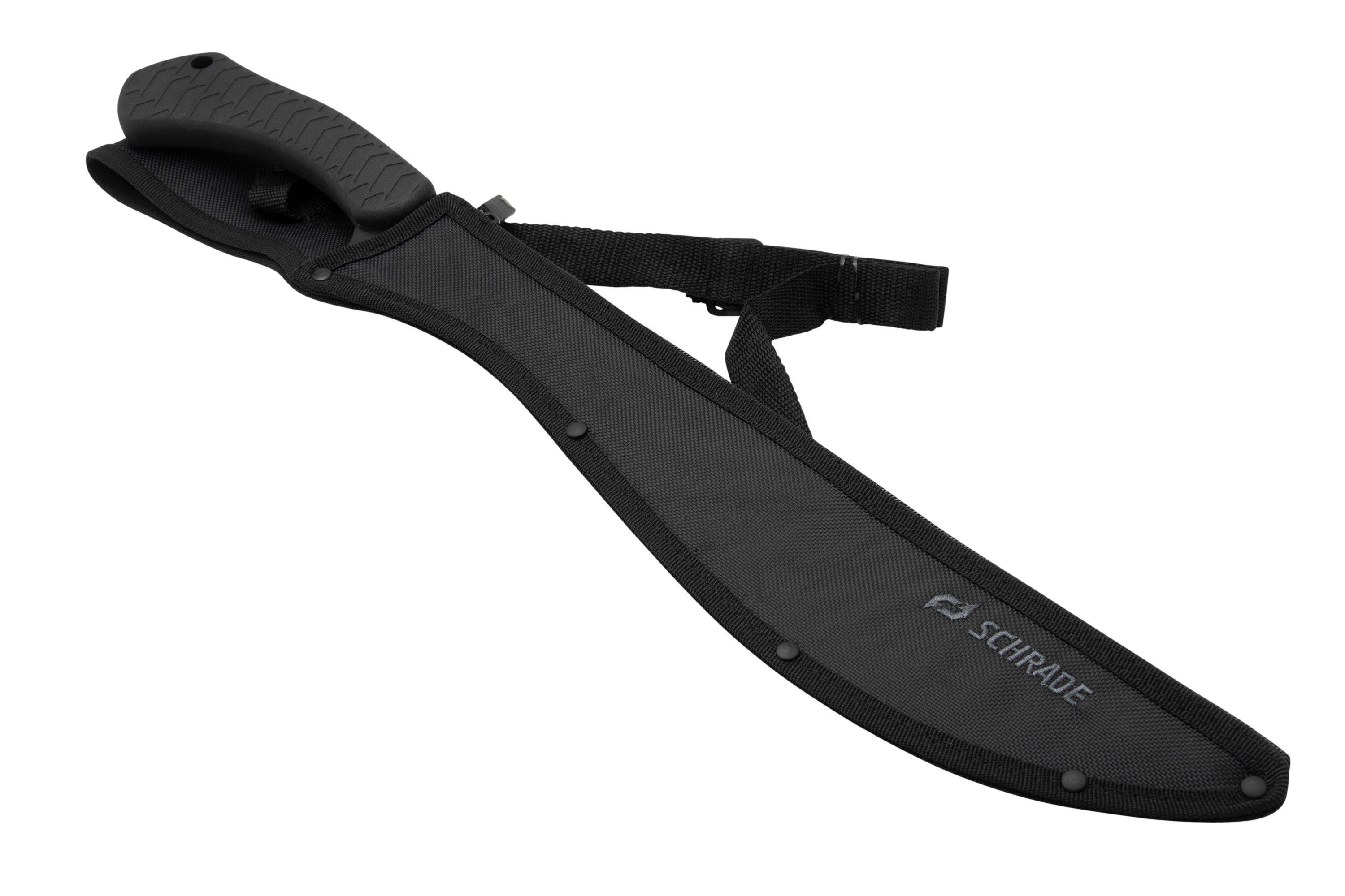 Machette De Survie Faite Main - Lame 11 Pouces Acier Carbone - Fourreau Inclus - Neuf