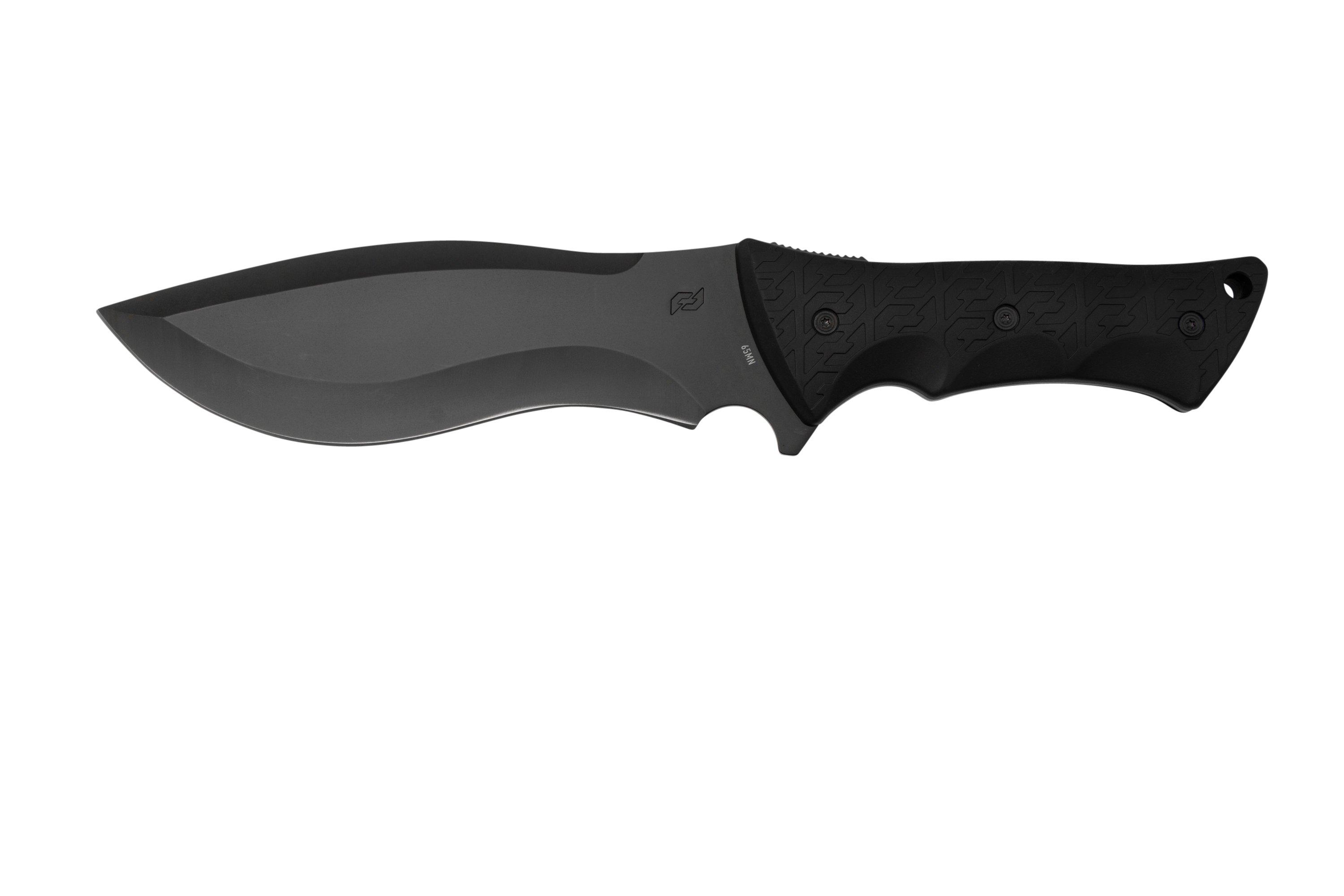 Schrade Little Ricky 65MN, 650911 black survival knife | Advantageously ...