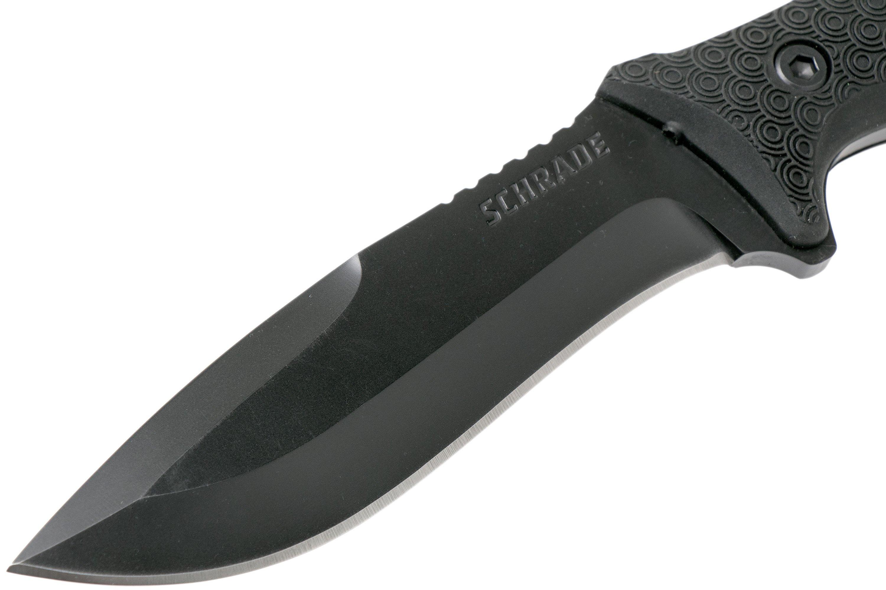 Schrade Extreme Survival Fixed Blade SCHF26, 8Cr13MoV survival knife Advantageously shopping