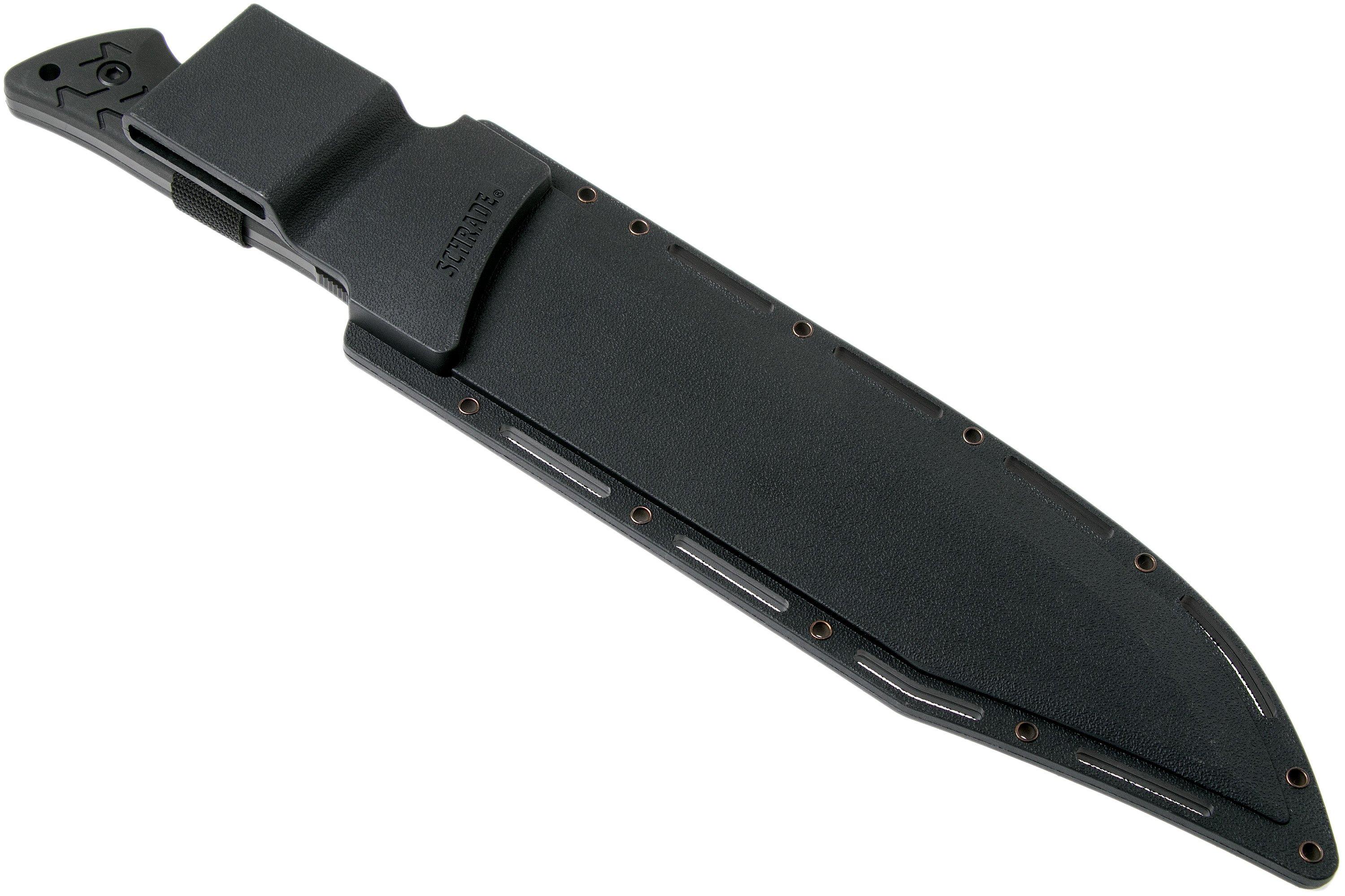 Couteau Bowie De Survie Fait Main Tatla - Lame 33 Cm Acier Carbone, Fourreau Cuir - Neuf