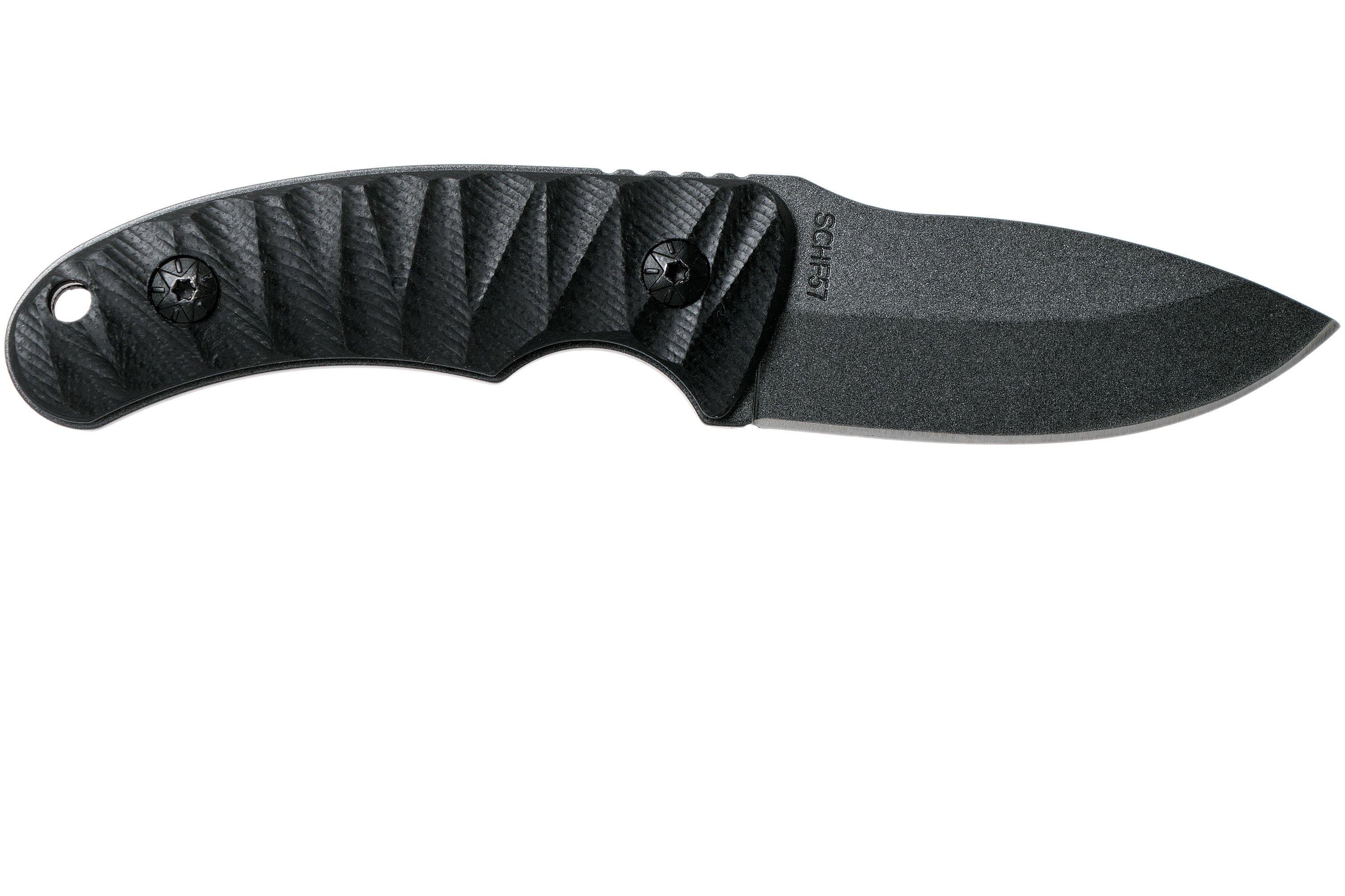 Schrade Small Fixed Blade SCHF57 65Mn fixed knife Advantageously