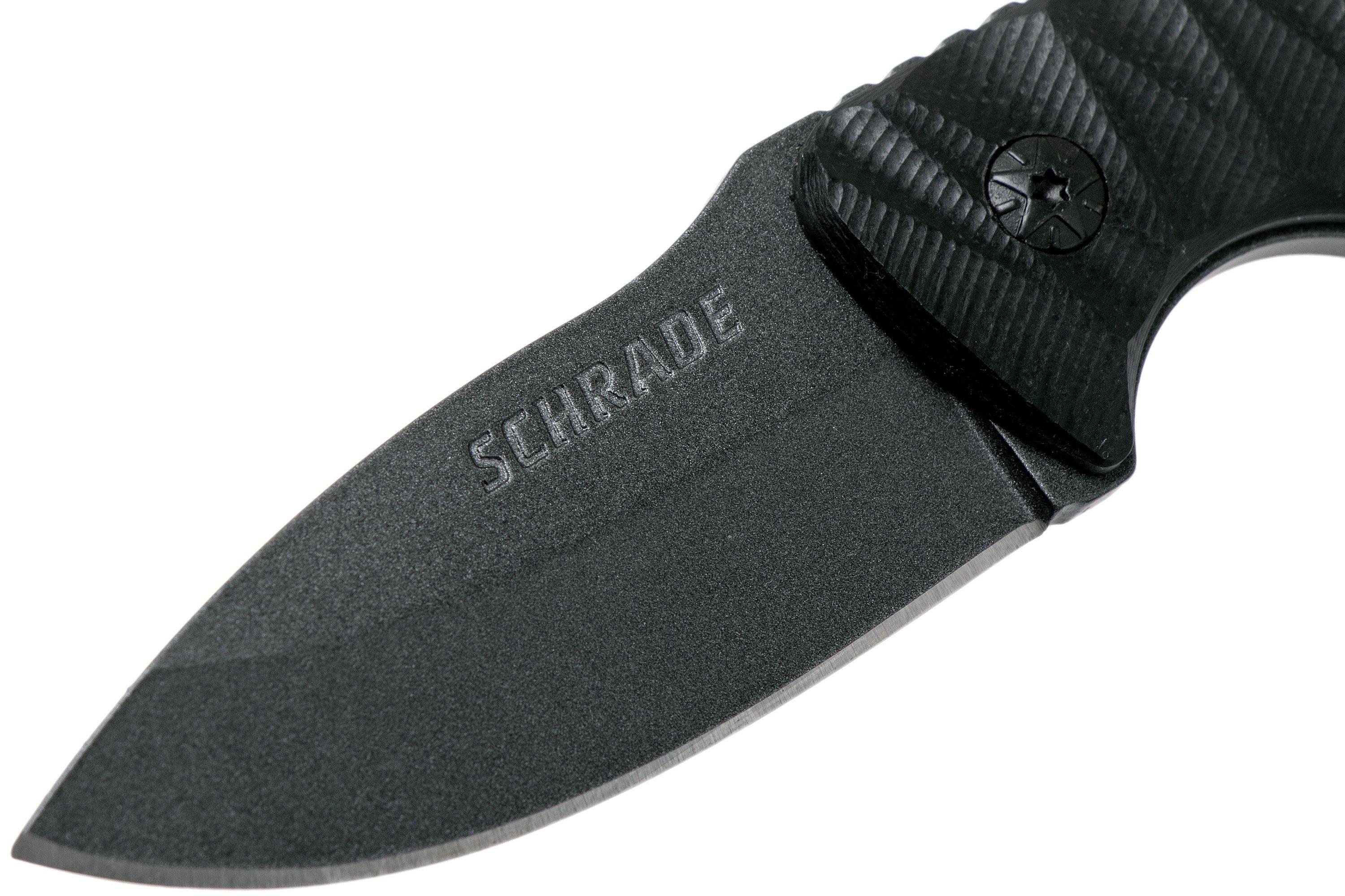 Schrade Small Fixed Blade SCHF57 65Mn fixed knife Advantageously