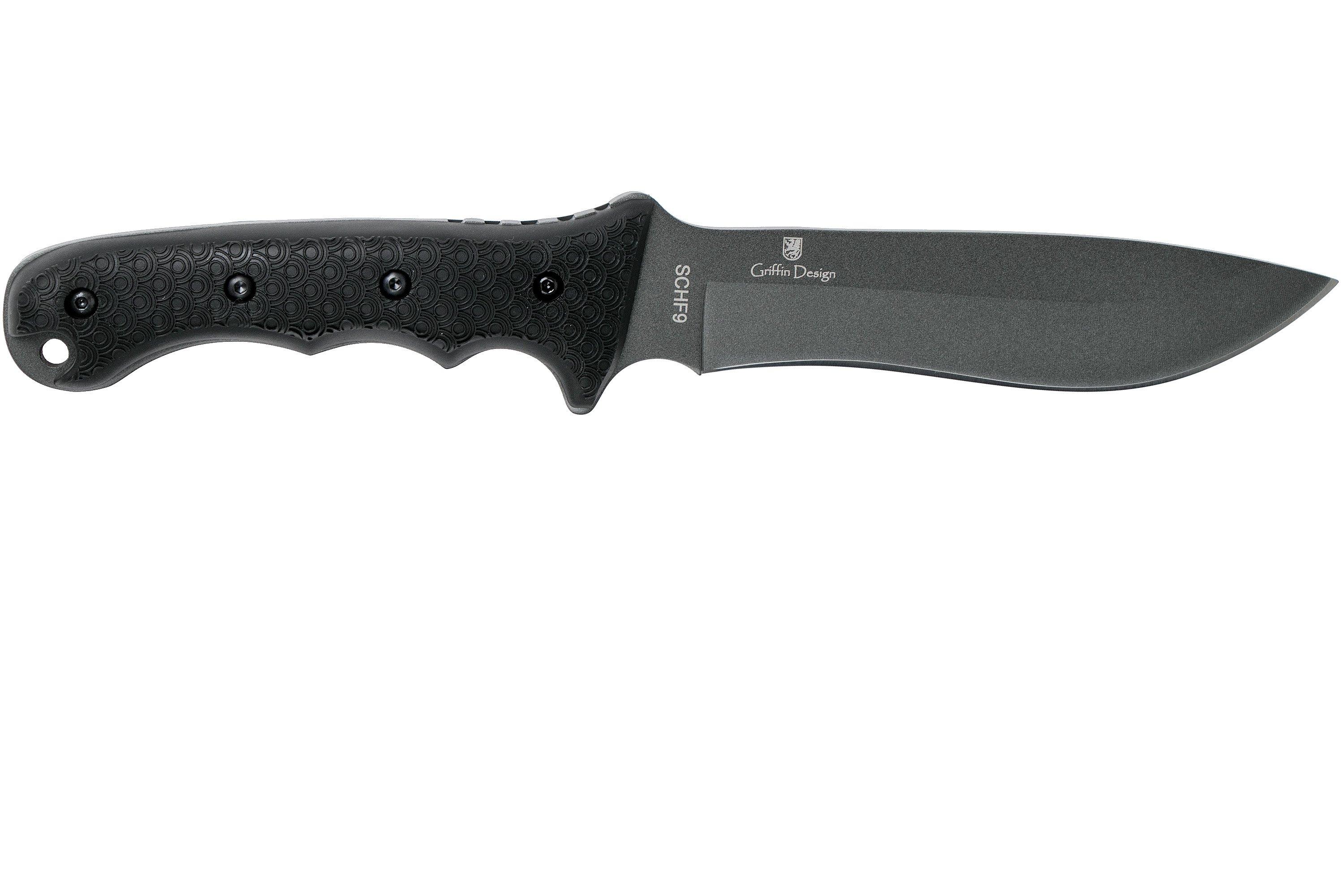 Schrade Fixed Blade SCHF9, 1095 Carbon Steel, vaststaand mes, Brian
