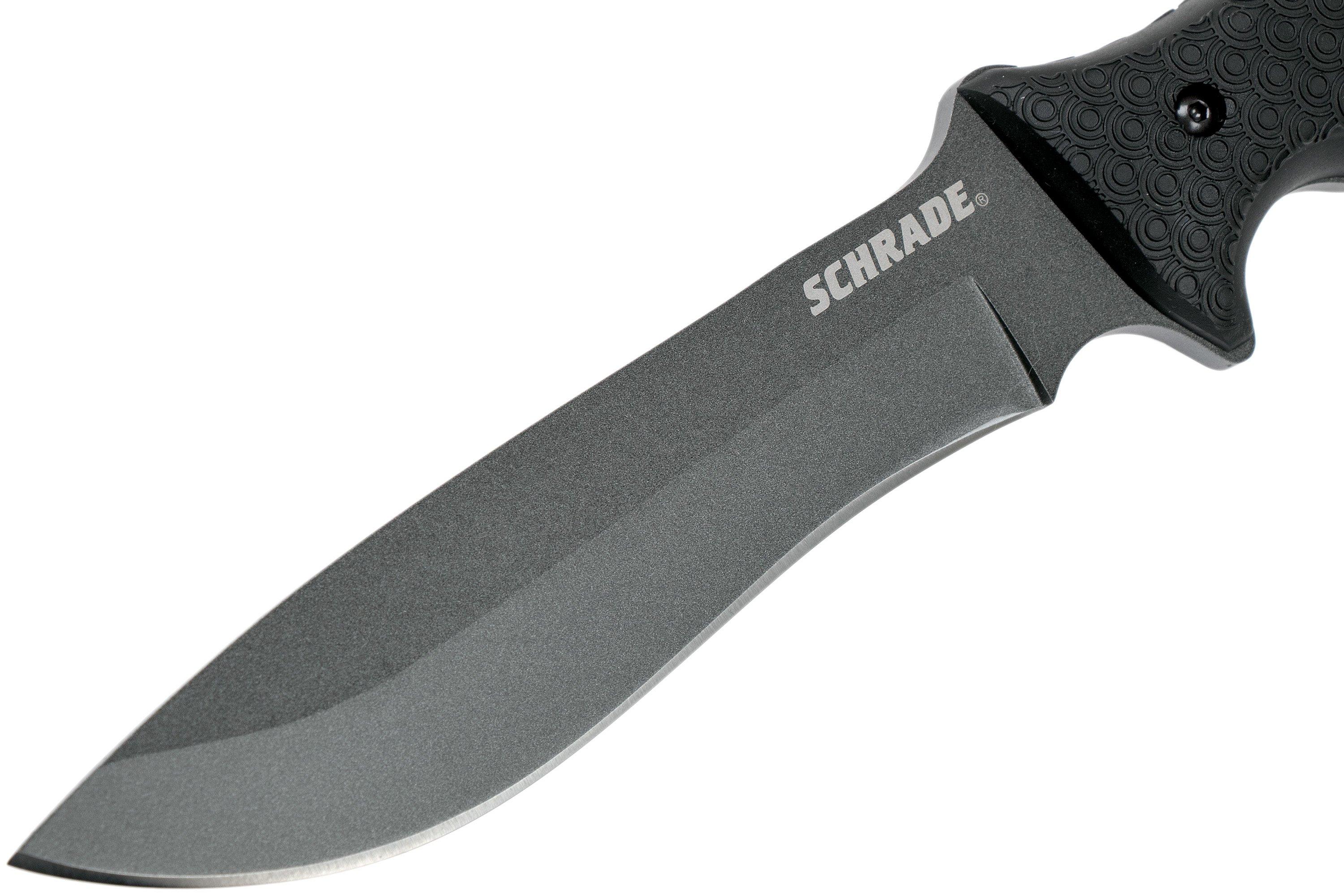 Schrade Fixed Blade SCHF9, 1095 Carbon Steel, fixed knife, Brian