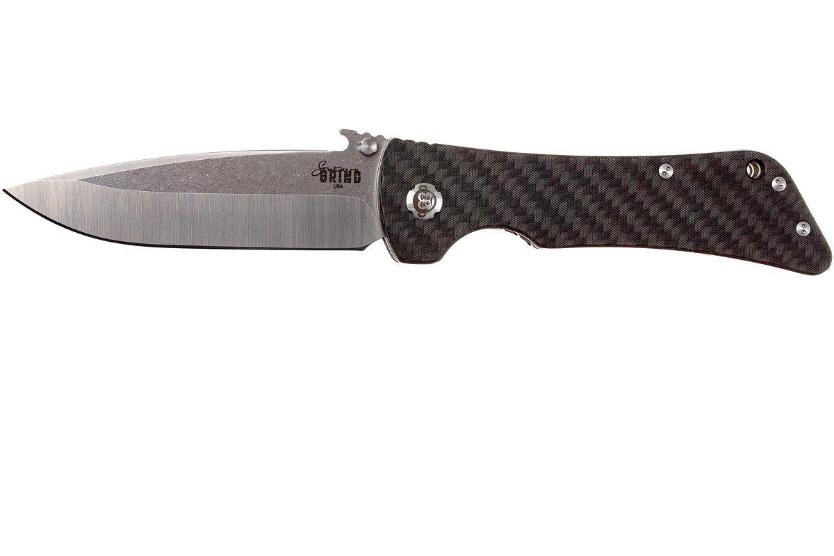 Southern Grind Bad Monkey Emerson, Drop Point, Tumbled Satin ...