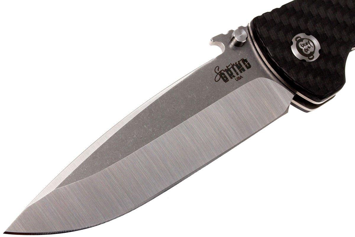 Southern Grind Bad Monkey Emerson, Drop Point, Tumbled Satin ...