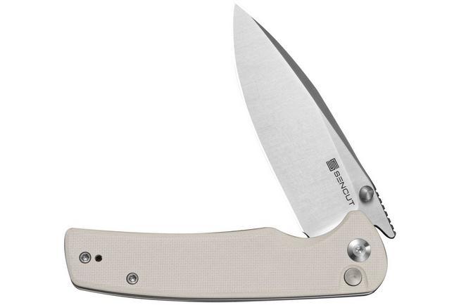 Afbeelding voor SENCUT Sachse S21007-7 Satin 9Cr18MoV, Ivory G10, zakmes