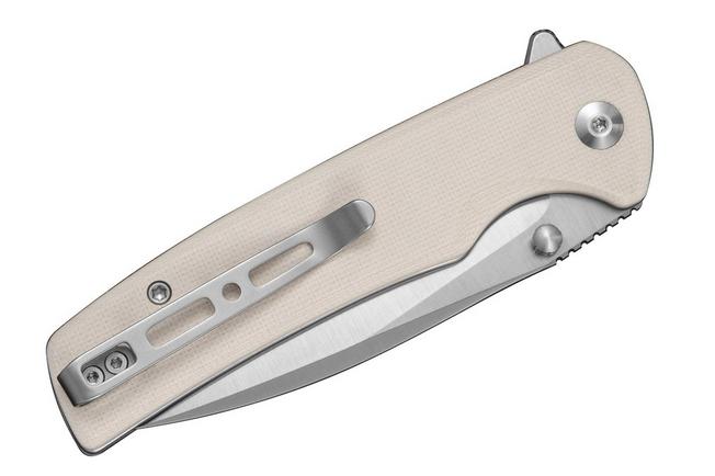 Afbeelding voor SENCUT Sachse S21007-7 Satin 9Cr18MoV, Ivory G10, zakmes