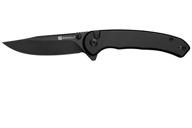 Afbeelding voor SENCUT Ingot S25102-2 Black D2, Black Aluminum, zakmes