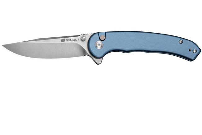 Afbeelding voor SENCUT Ingot S25102-3 Satin D2, Blue Aluminum, zakmes