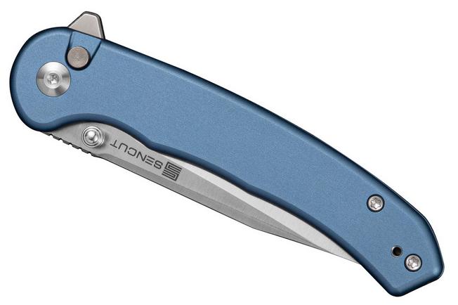 Afbeelding voor SENCUT Ingot S25102-3 Satin D2, Blue Aluminum, zakmes