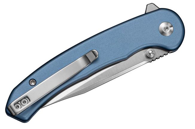 Afbeelding voor SENCUT Ingot S25102-3 Satin D2, Blue Aluminum, zakmes