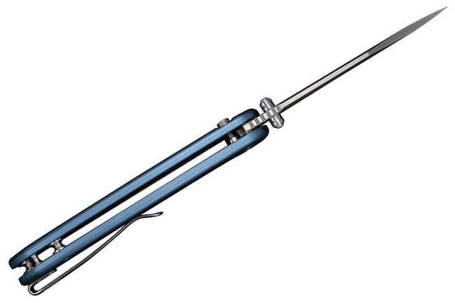 Afbeelding voor SENCUT Ingot S25102-3 Satin D2, Blue Aluminum, zakmes