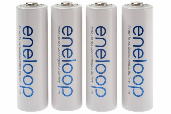 Panasonic Eneloop AA Rechargeable Ni-MH Batteries - Pack of 4