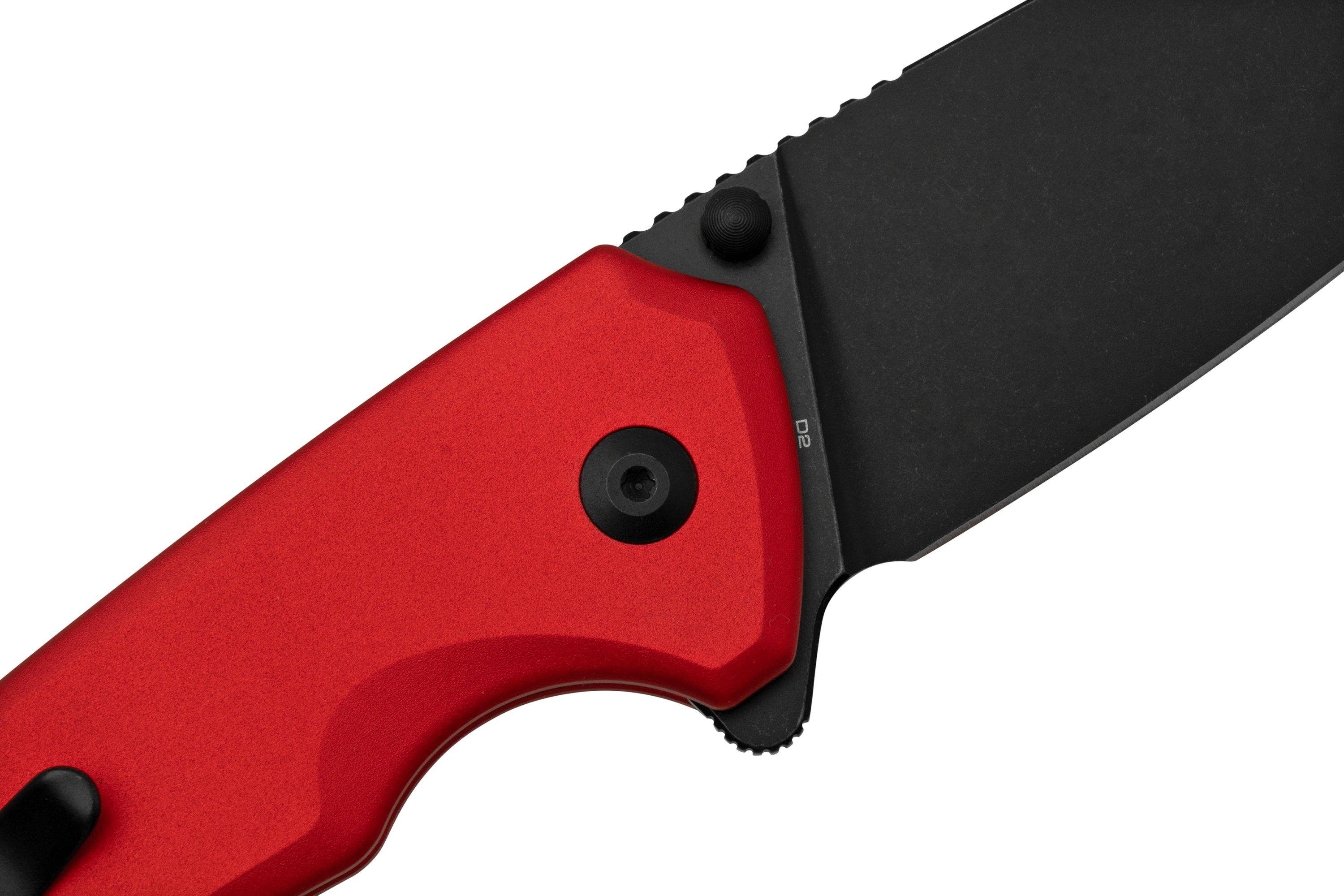 SENCUT Serene S21022B-2 Red Aluminium, coltello da tasca | Fare ...