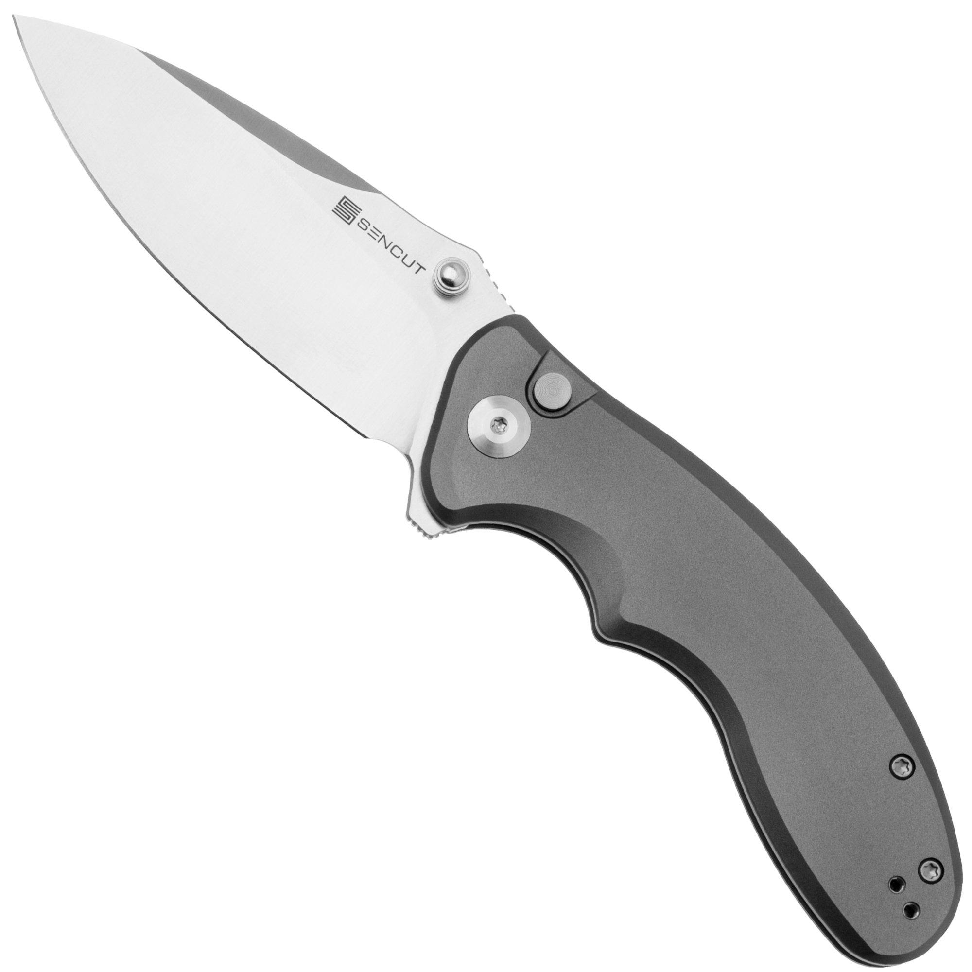SENCUT Cybrix S23098A-2 Satin 9Cr18MoV, Gray Aluminum photo