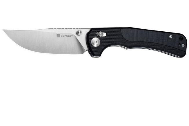 Image for SENCUT Slybolt S25001-1 Satin 9Cr18MoV, Black G10, pocket knife