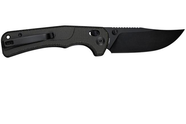 Bild für SENCUT Slybolt S25001A-1 Black 9Cr18MoV, Dark Green Micarta, Taschenmesser