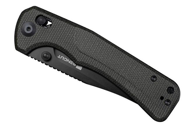 Bild für SENCUT Slybolt S25001A-1 Black 9Cr18MoV, Dark Green Micarta, Taschenmesser