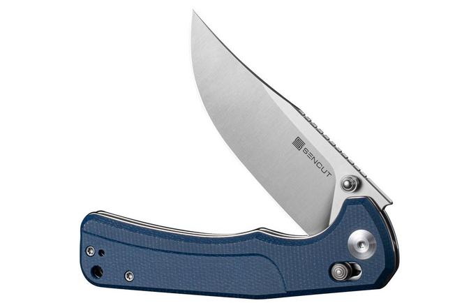 Bild für SENCUT Slybolt S25001A-2 Satin 9Cr18MoV, Blue Micarta, Taschenmesser