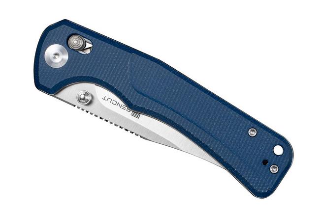 Bild für SENCUT Slybolt S25001A-2 Satin 9Cr18MoV, Blue Micarta, Taschenmesser