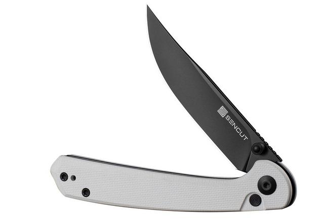 Obraz dla Nóż składany Sencut Skelfin S25007-1 Black 9Cr18MoV, White G10