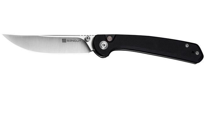 Obraz dla Nóż składany Sencut Skelfin S25007-2 Satin 9Cr18MoV, Black G10