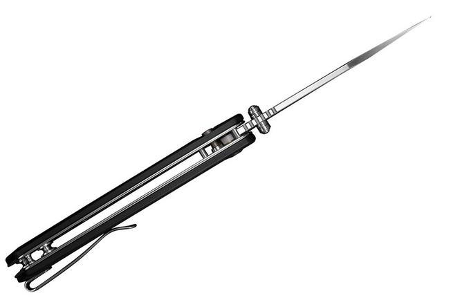 Obraz dla Nóż składany Sencut Skelfin S25007-2 Satin 9Cr18MoV, Black G10