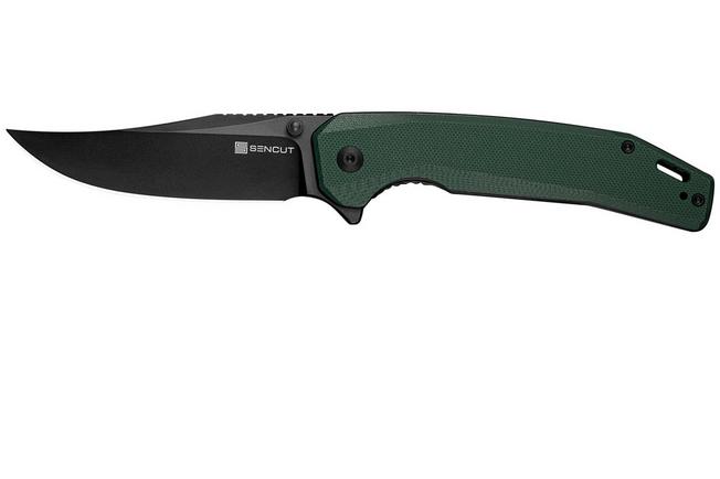 Bild für SENCUT Vornix S25038-1 Black 9Cr18MoV, Teal Green G10, Taschenmesser