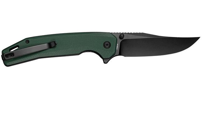 Bild für SENCUT Vornix S25038-1 Black 9Cr18MoV, Teal Green G10, Taschenmesser