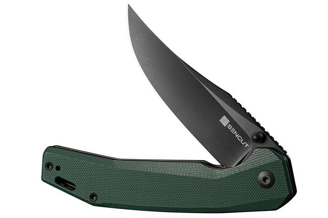 Bild für SENCUT Vornix S25038-1 Black 9Cr18MoV, Teal Green G10, Taschenmesser