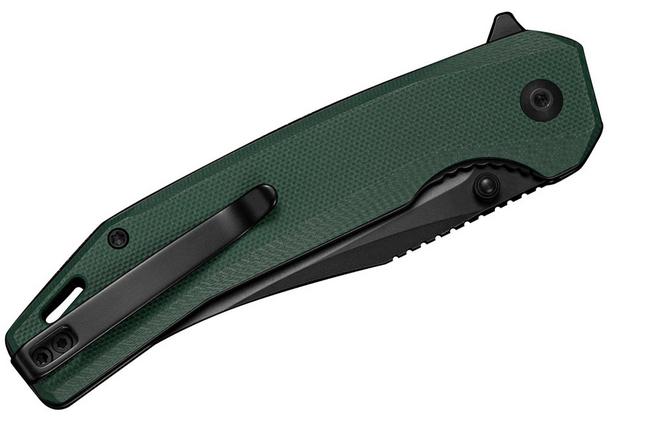Bild für SENCUT Vornix S25038-1 Black 9Cr18MoV, Teal Green G10, Taschenmesser