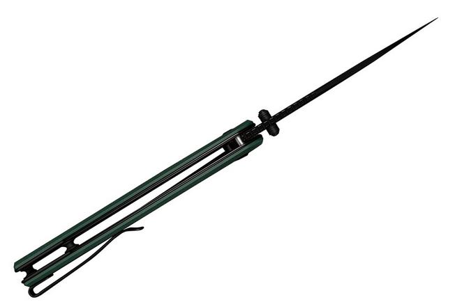 Bild für SENCUT Vornix S25038-1 Black 9Cr18MoV, Teal Green G10, Taschenmesser