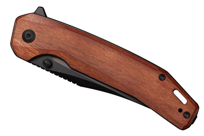 Bild für SENCUT Vornix S25038-3 Black 9Cr18MoV, Guibourtia, Taschenmesser