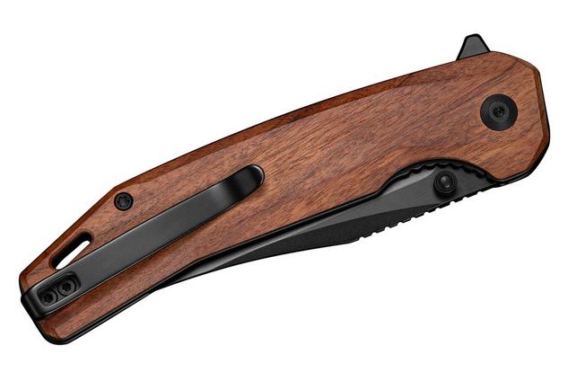 Bild für SENCUT Vornix S25038-3 Black 9Cr18MoV, Guibourtia, Taschenmesser