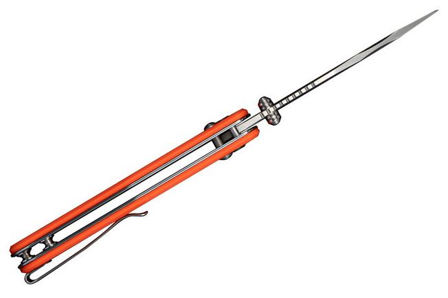 Afbeelding voor SENCUT Glenspar S25046-1 Satin, Orange G10, zakmes