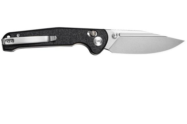Afbeelding voor SENCUT Glenspar S25046-2 Stonewashed, Black Shredded G10, zakmes
