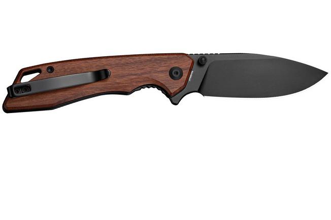 Afbeelding voor SENCUT Stratex S25055-3 PVD 9Cr18MoV, Guibourtia Wood, zakmes